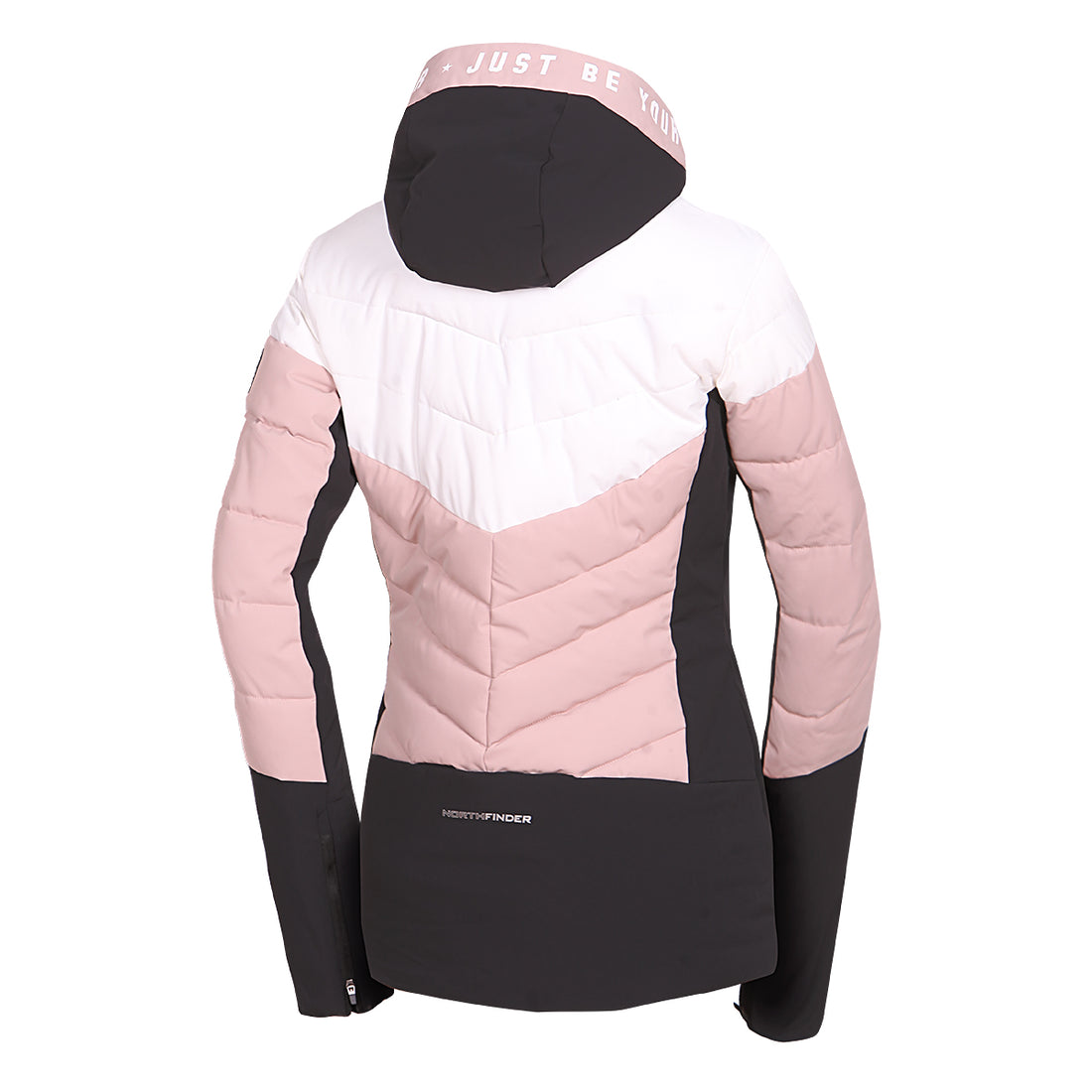 BU-6257SNW women's ski quilted insulated jacket NANETTE