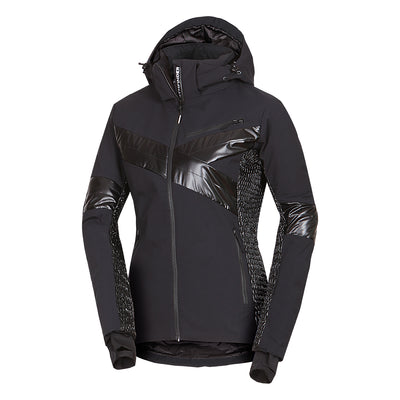 BU-6259SNW women ski trendy prolonged jacket LAURI