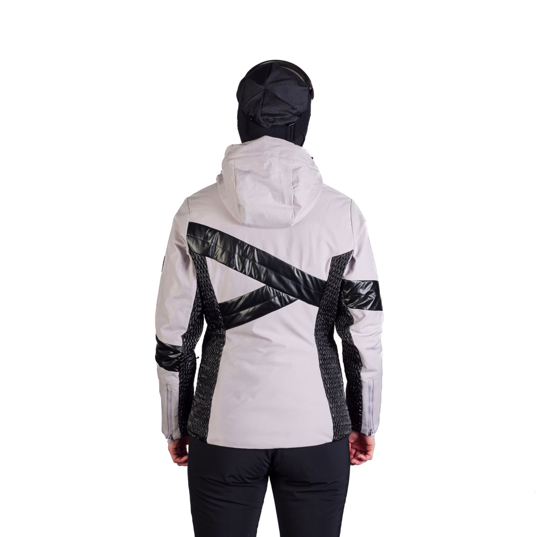 BU-6259SNW women ski trendy prolonged jacket LAURI