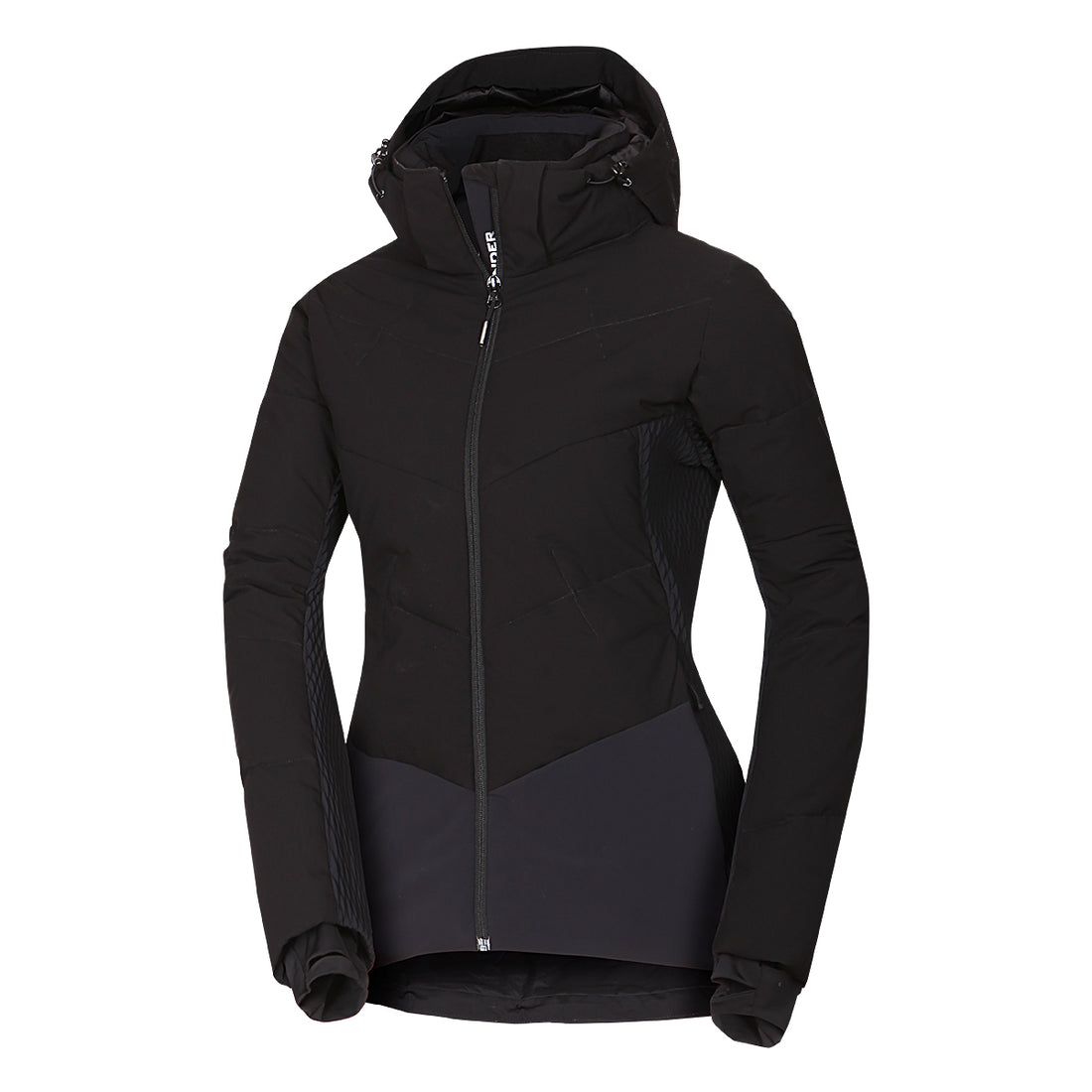 BU-6260SNW women's ski allover print insulated jacket LIZ
