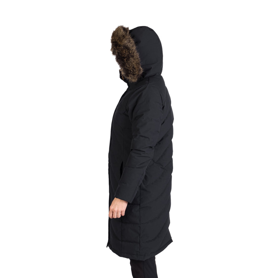 BU-6263SP women's insulated jacket long style ROBIN