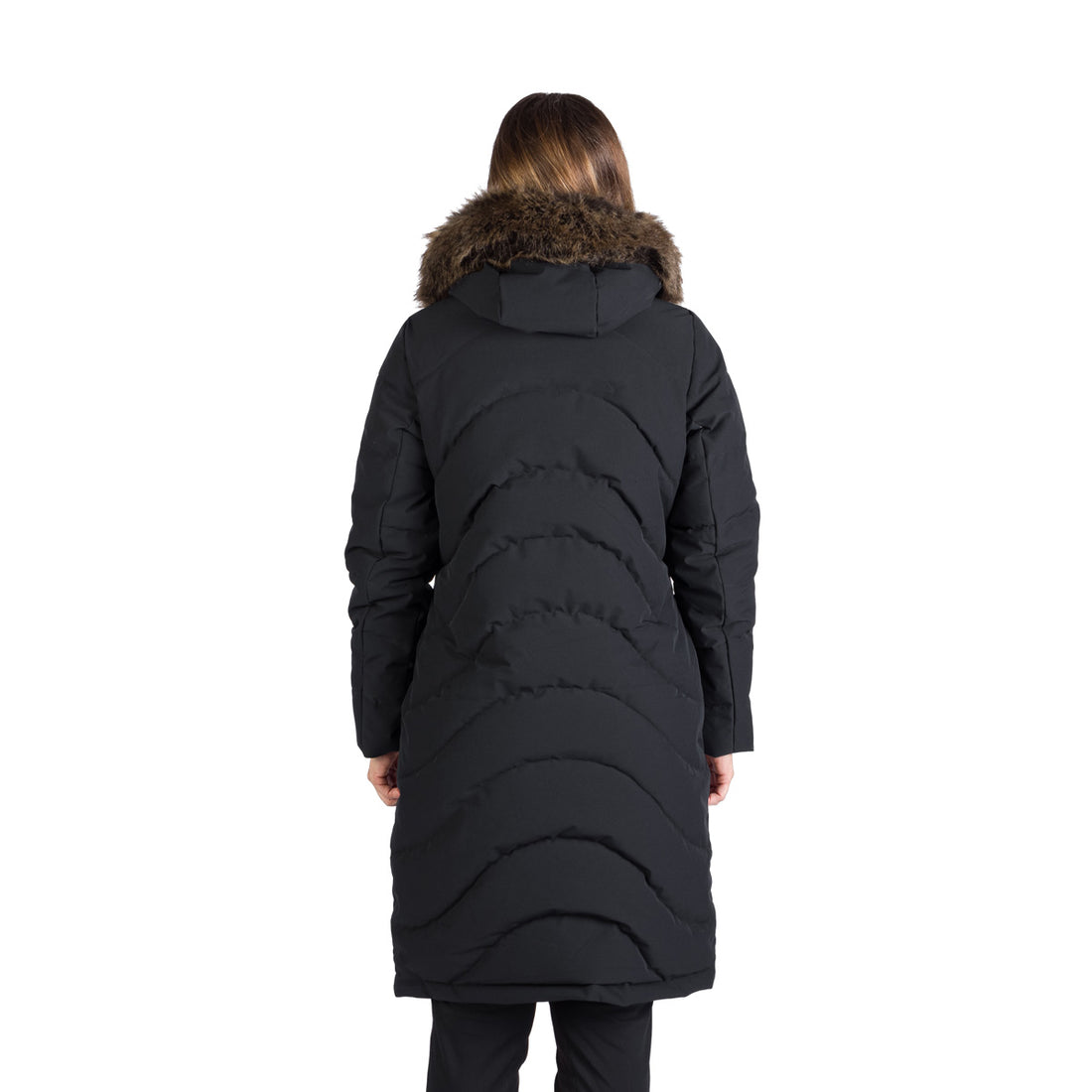BU-6263SP women's insulated jacket long style ROBIN