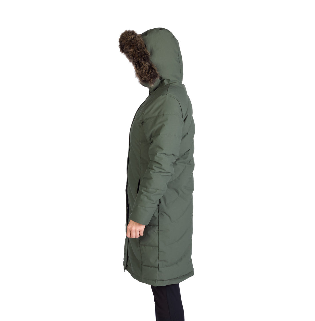 BU-6263SP women's insulated jacket long style ROBIN