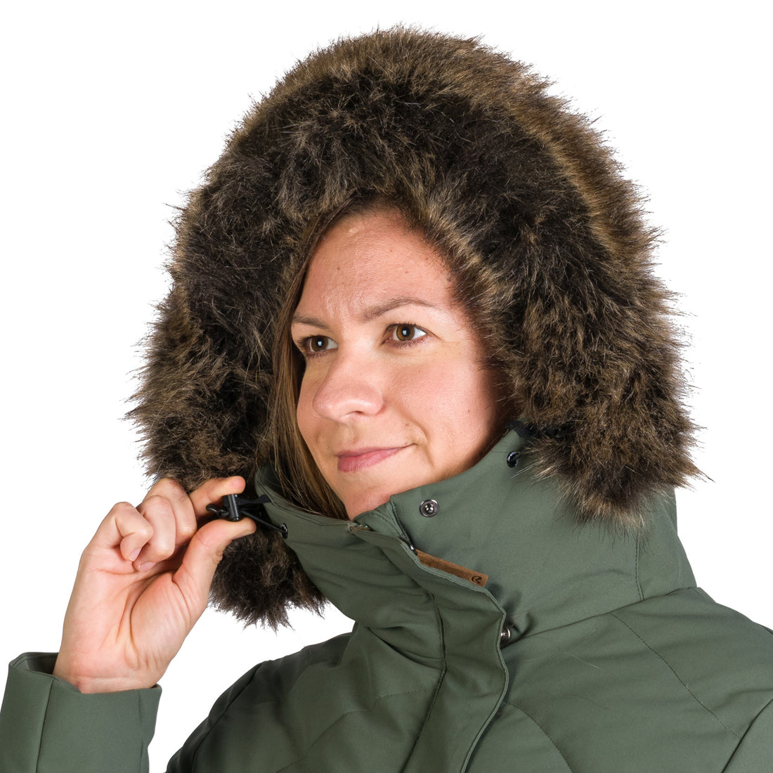 BU-6263SP women's insulated jacket long style ROBIN