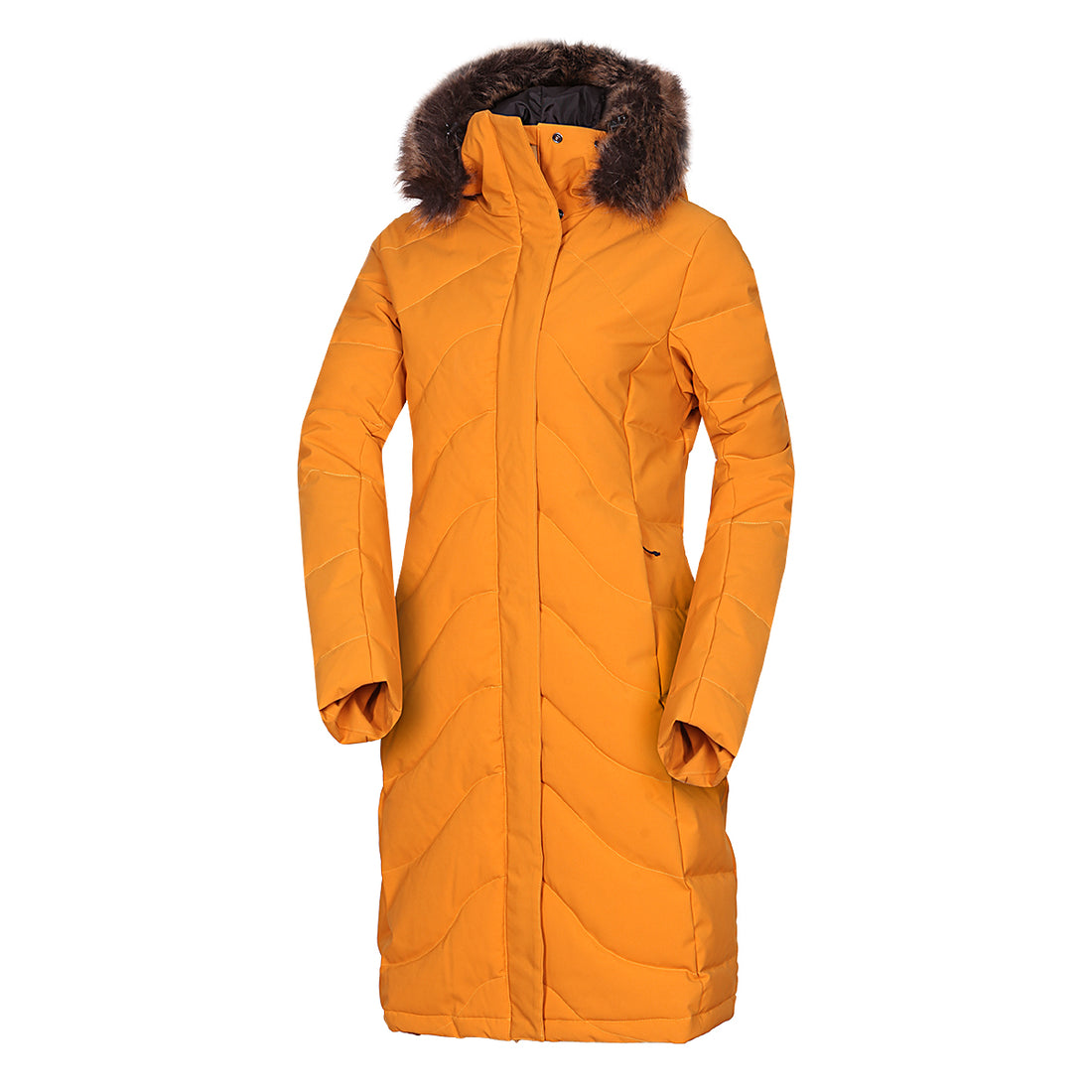 BU-6263SP women's insulated jacket long style ROBIN