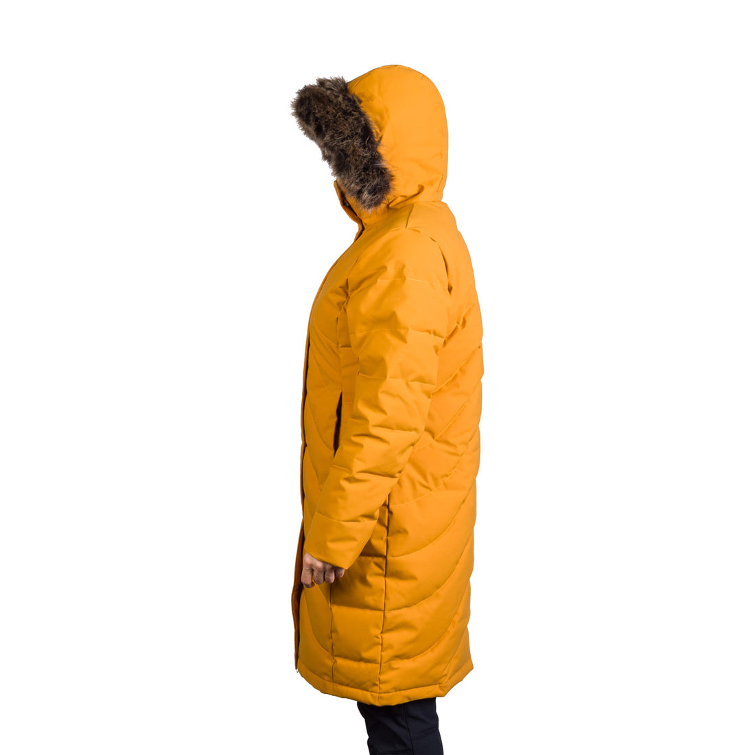 BU-6263SP women's insulated jacket long style ROBIN