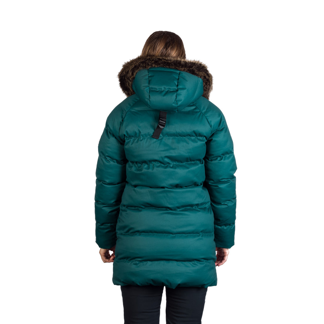 BU-6268SP women's sport insulated prolonged jacket with fur JODY