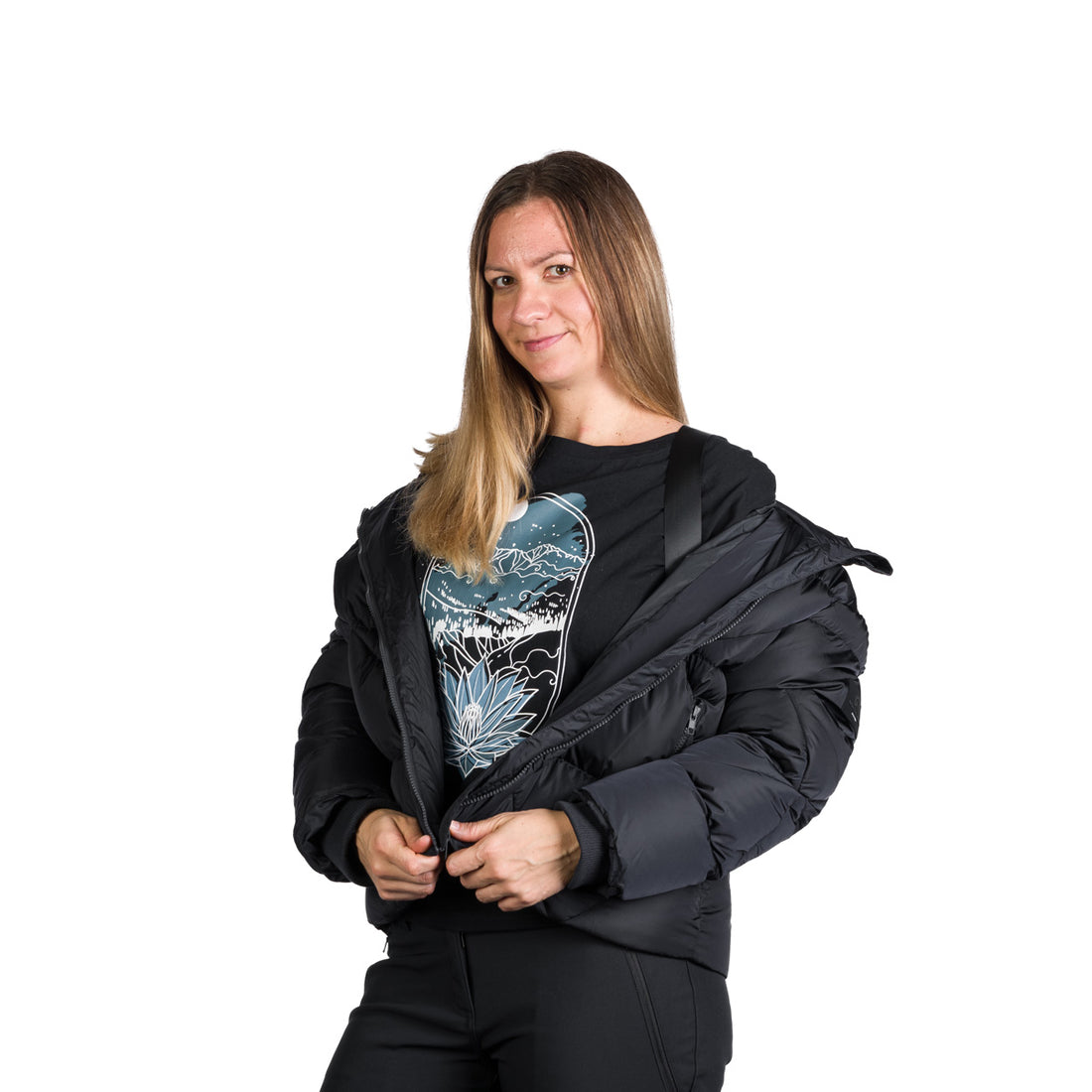 BU-6269SP women's trendy insulated short jacket KRISTINE