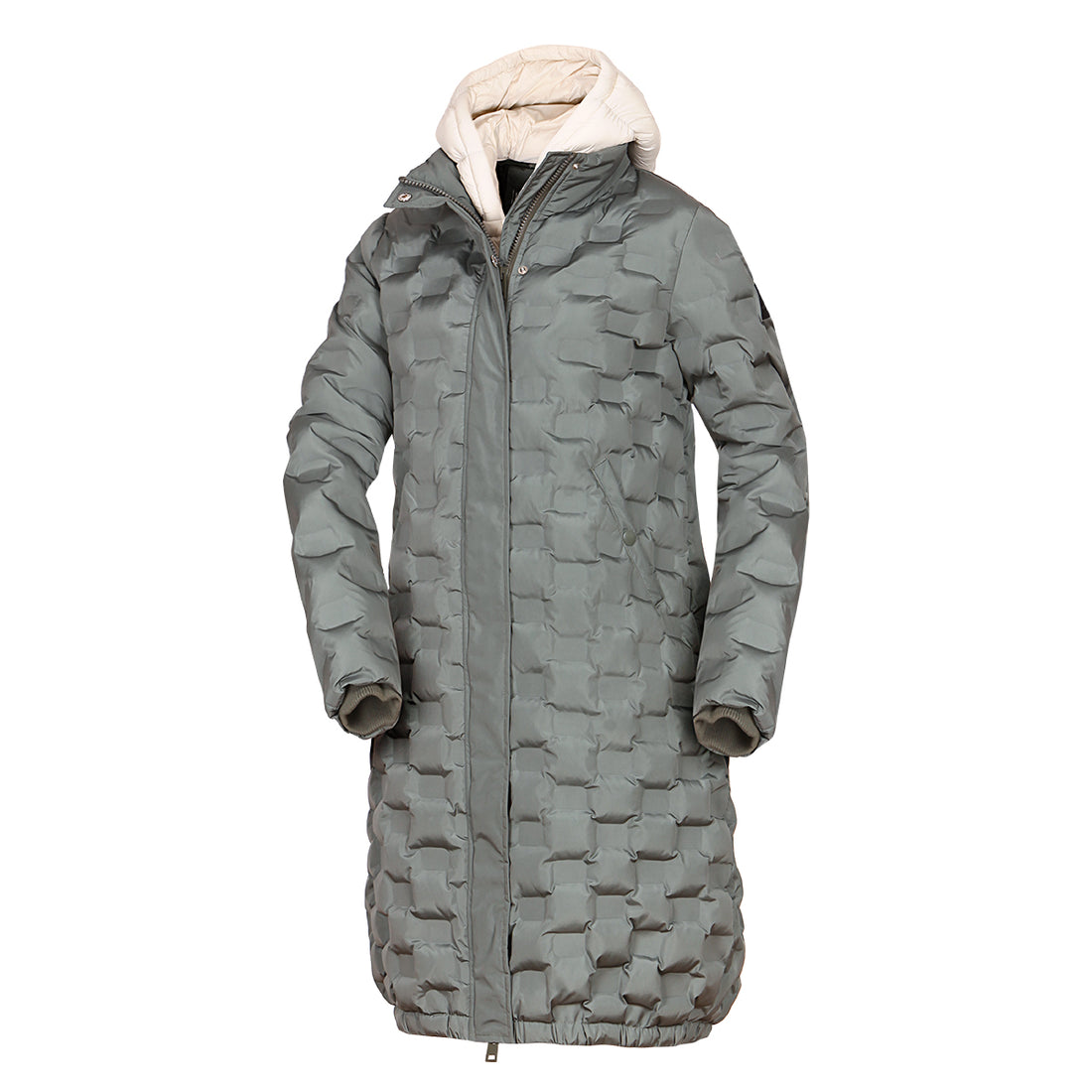BU-6270SP woman´s sport like down jacket long style LAURIE