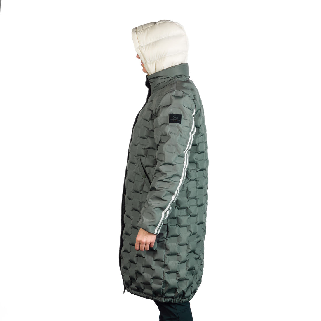 BU-6270SP woman´s sport like down jacket long style LAURIE