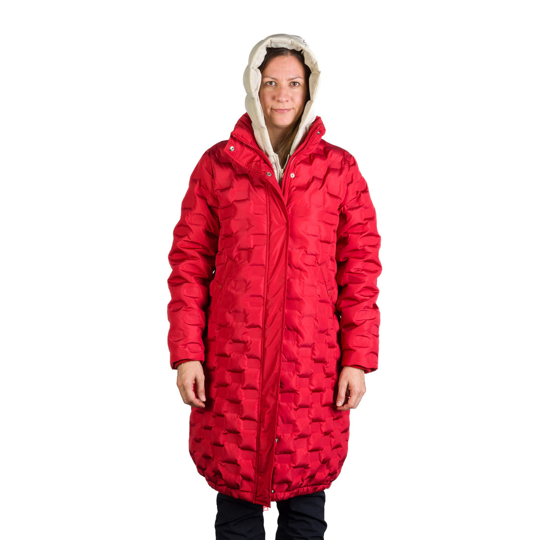 BU-6270SP woman´s sport like down jacket long style LAURIE