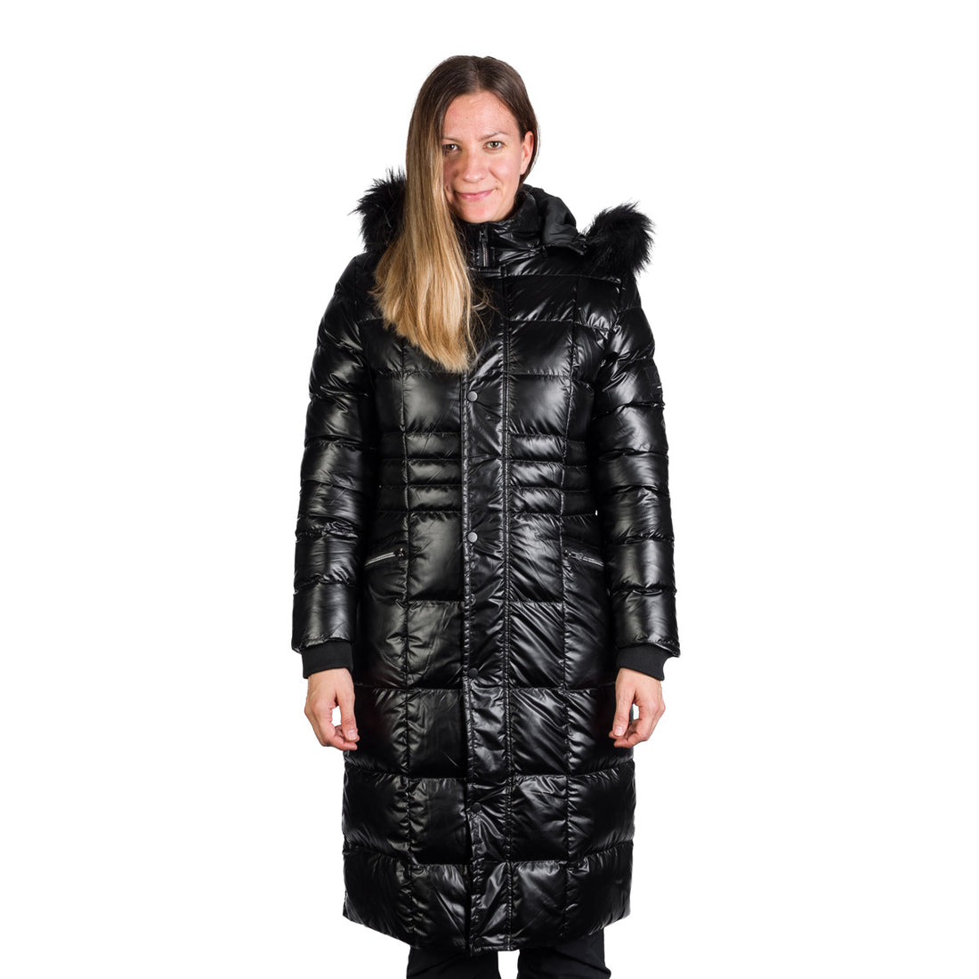 BU-6273SP women's long trendy insulated jacket STARLA