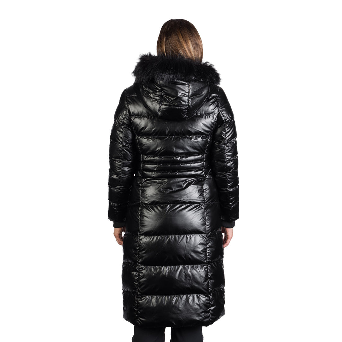 BU-6273SP women's long trendy insulated jacket STARLA