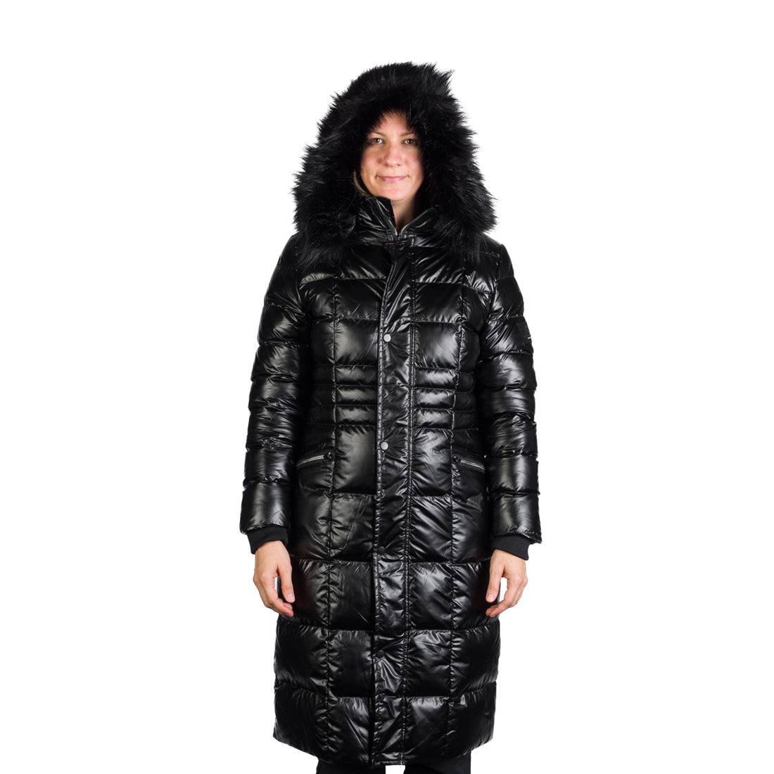 BU-6273SP women's long trendy insulated jacket STARLA
