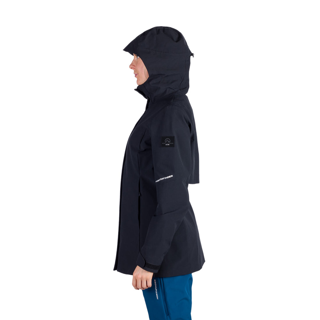 BU-6290OR women's outdoor waterproof 2L jacket with mesh inside LUCINDA