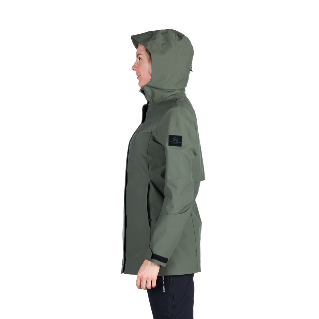 BU-6290OR women's outdoor waterproof 2L jacket with mesh inside LUCINDA