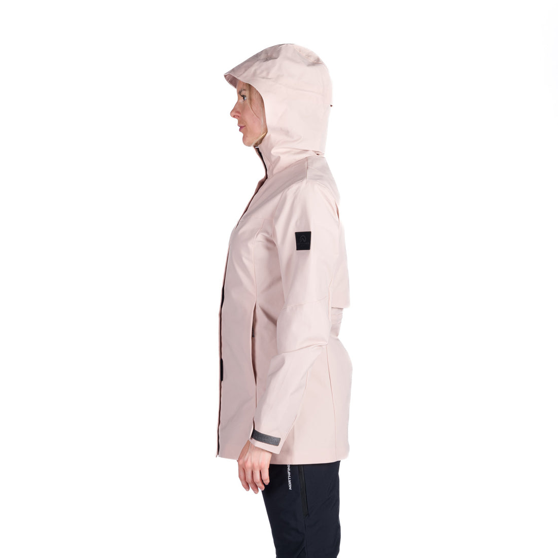 BU-6290OR women's outdoor waterproof 2L jacket with mesh inside LUCINDA