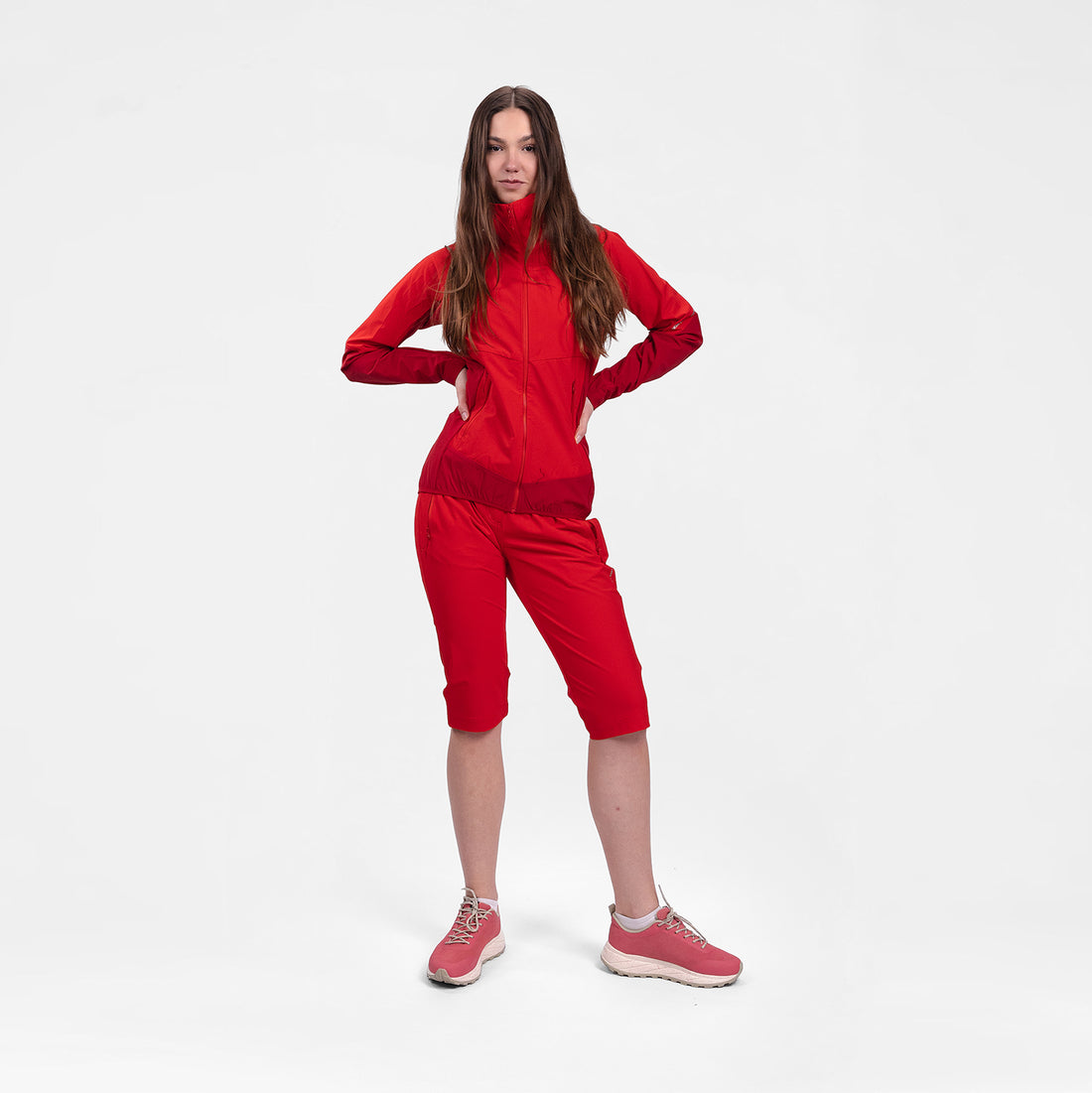 BU-6294OR women's trekking combined active jacket KATHI