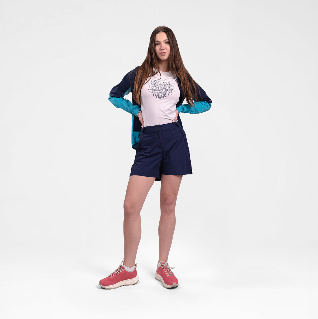BU-6294OR women's trekking combined active jacket KATHI