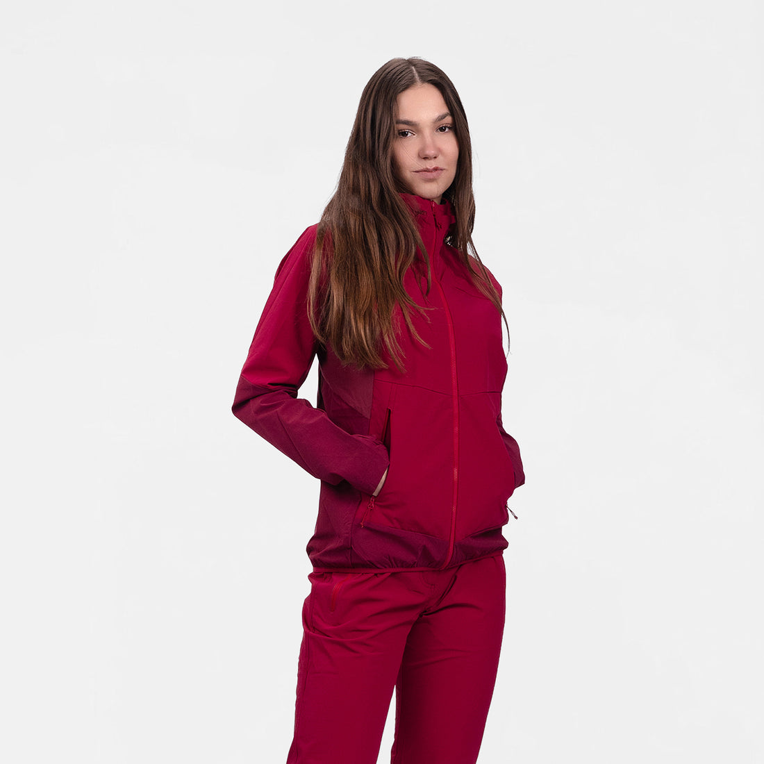 BU-6294OR women's trekking combined active jacket KATHI