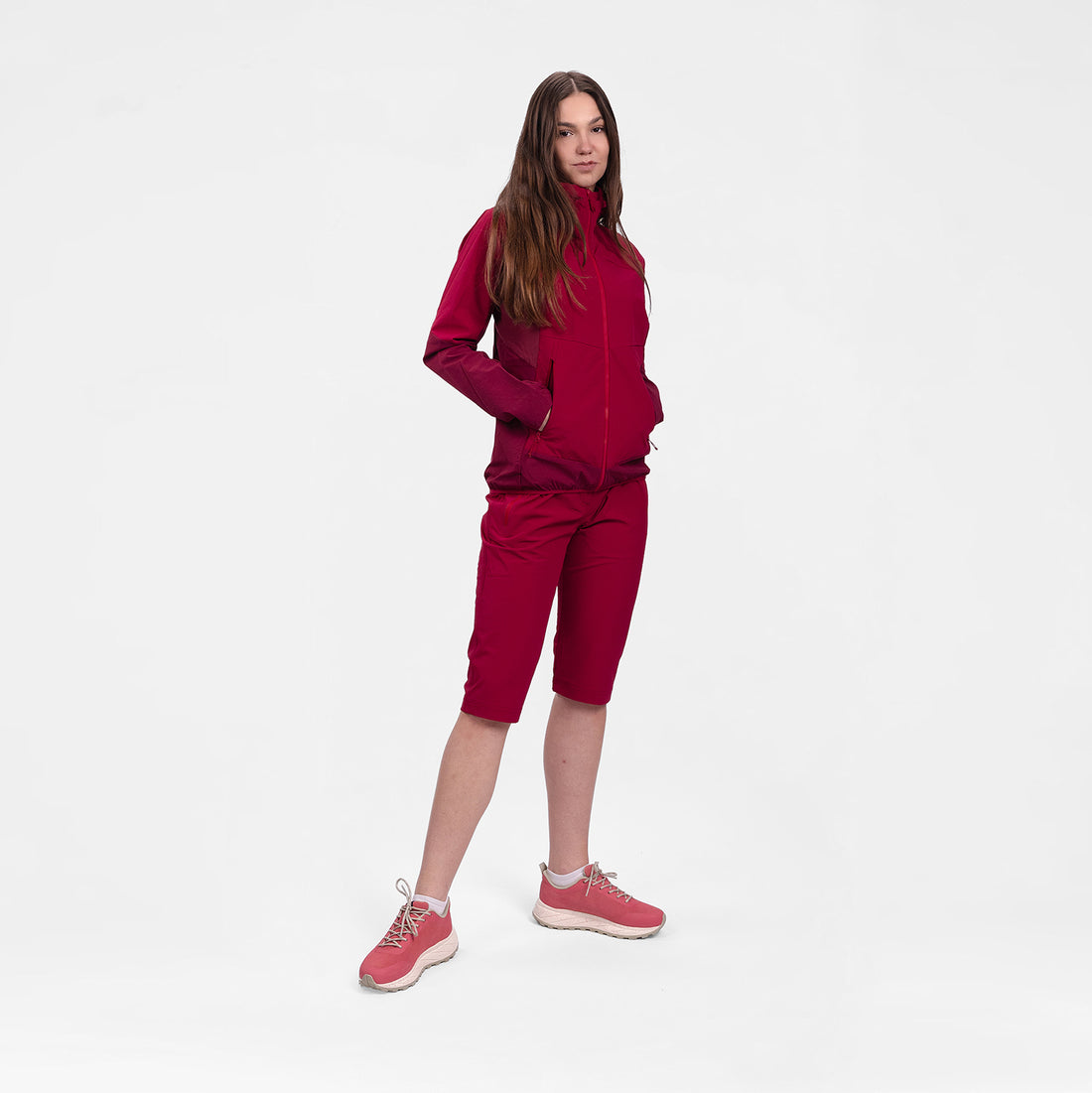 BU-6294OR women's trekking combined active jacket KATHI