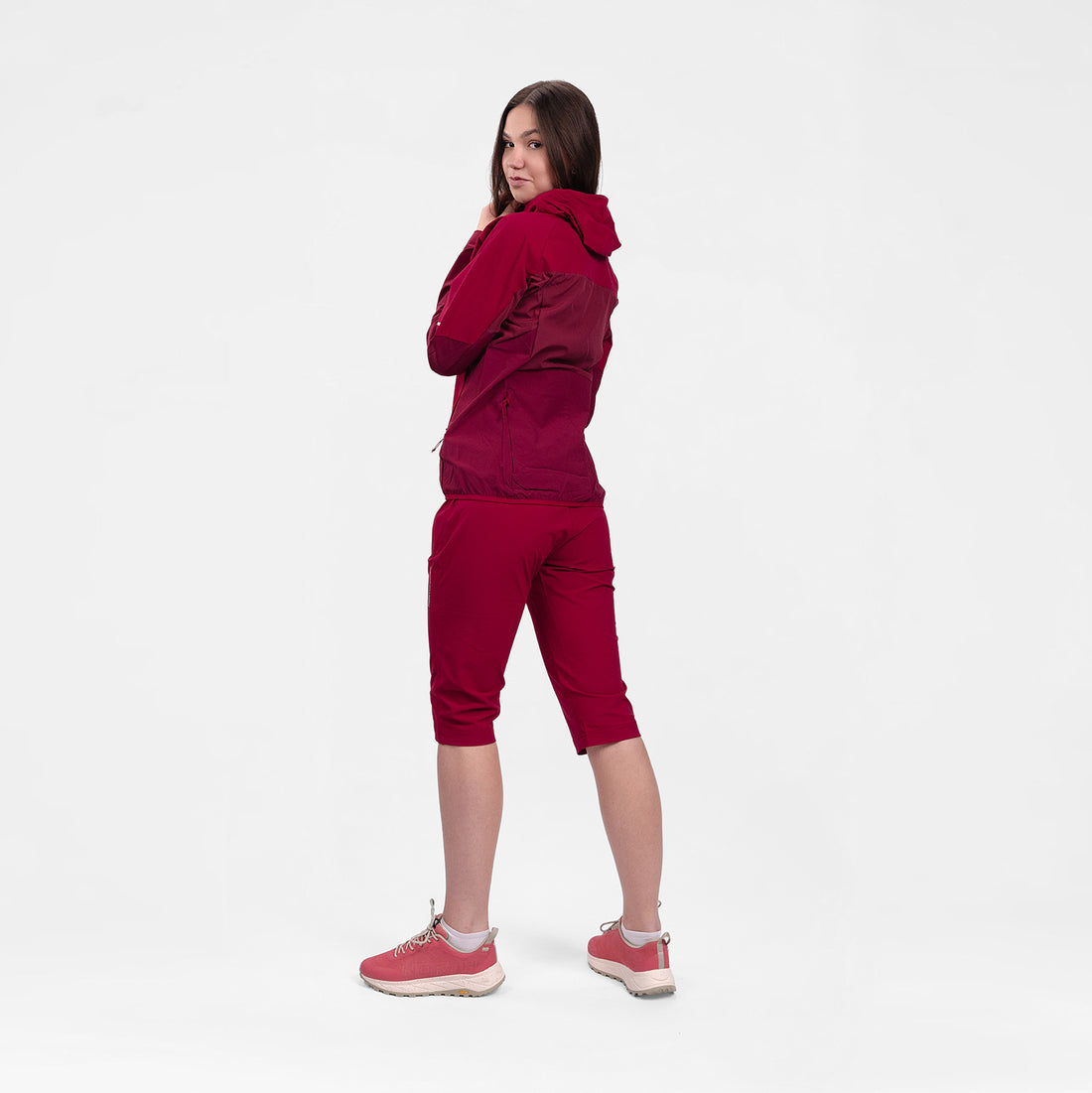 BU-6294OR women's trekking combined active jacket KATHI