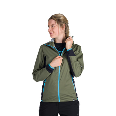 BU-6295OR women's trekking hybrid multisport lightweight jacket 2.5L KENDRA