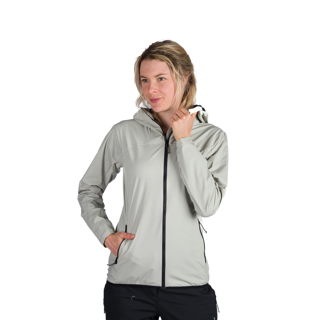 BU-6296OR women's light outershell 2L jacket with mesh inside LESLEY