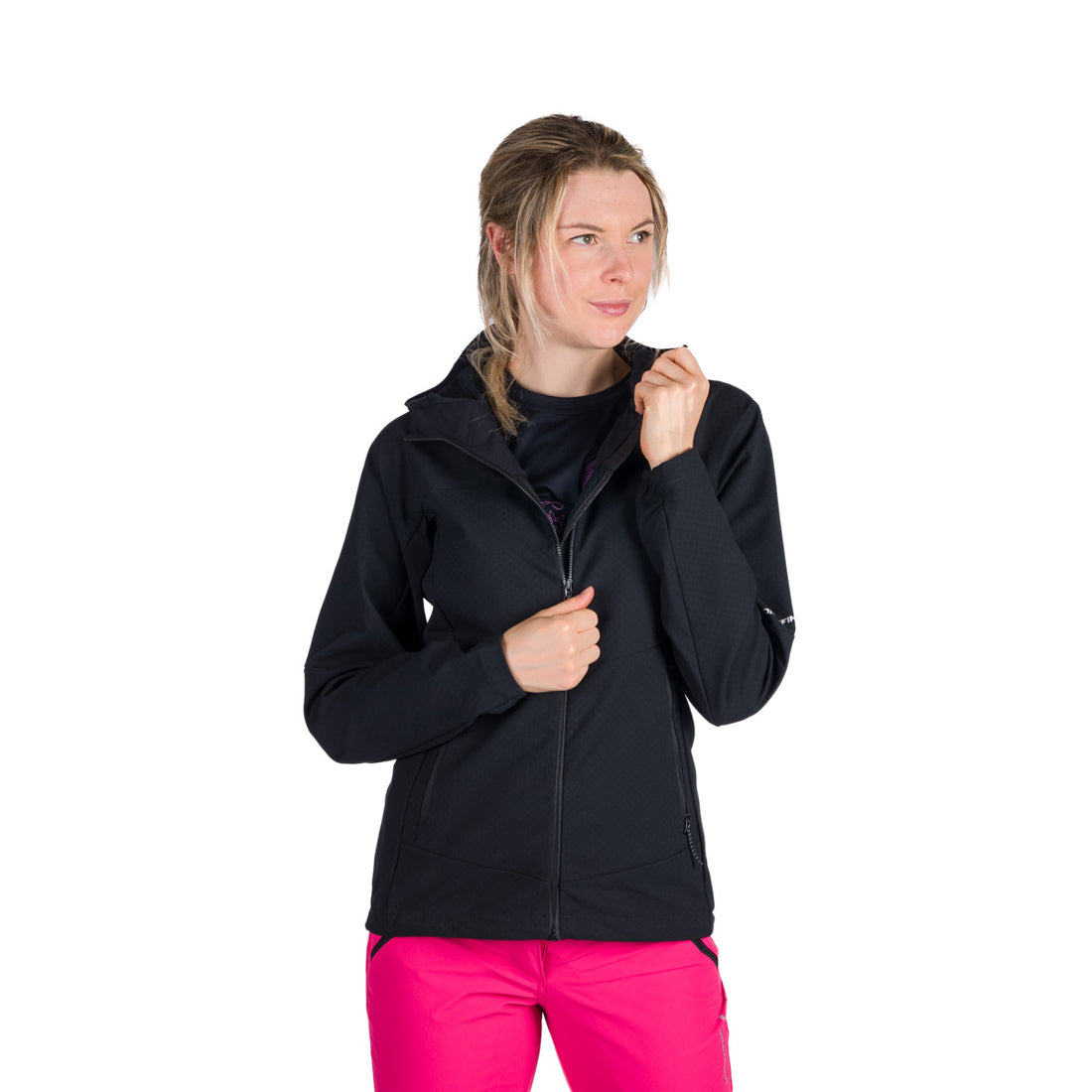 BU-6297OR women's trekking 1L softshell active jacket CORI