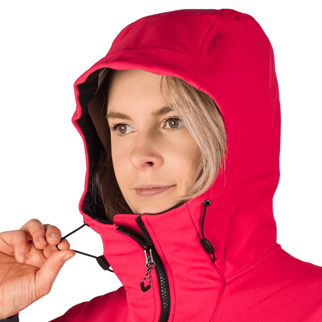 BU-6330OR women's outdoor hoody softshell jacket 3L CHANDRA