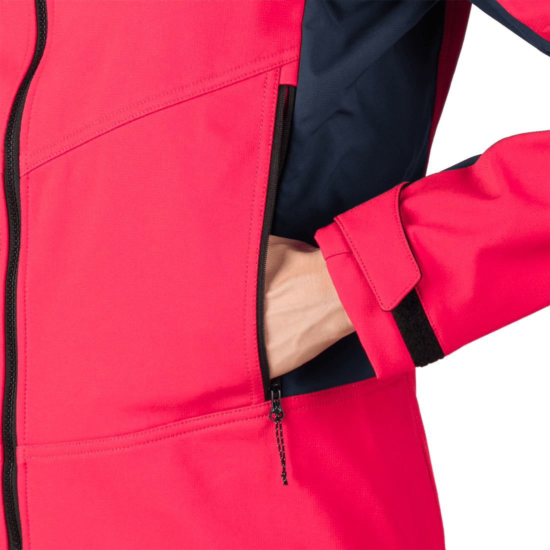 BU-6330OR women's outdoor hoody softshell jacket 3L CHANDRA