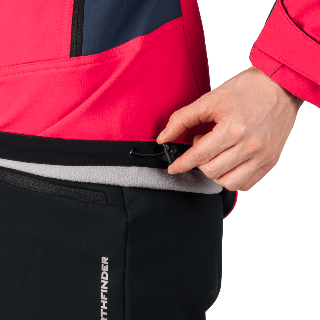 BU-6330OR women's outdoor hoody softshell jacket 3L CHANDRA