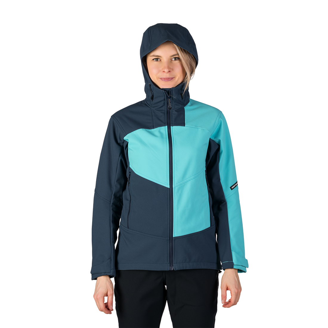 BU-6330OR women's outdoor hoody softshell jacket 3L CHANDRA