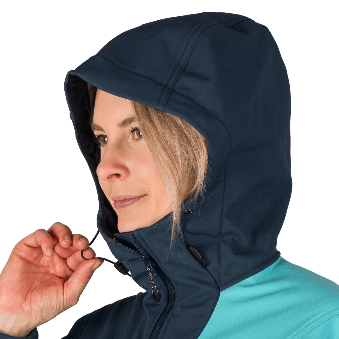 BU-6330OR women's outdoor hoody softshell jacket 3L CHANDRA