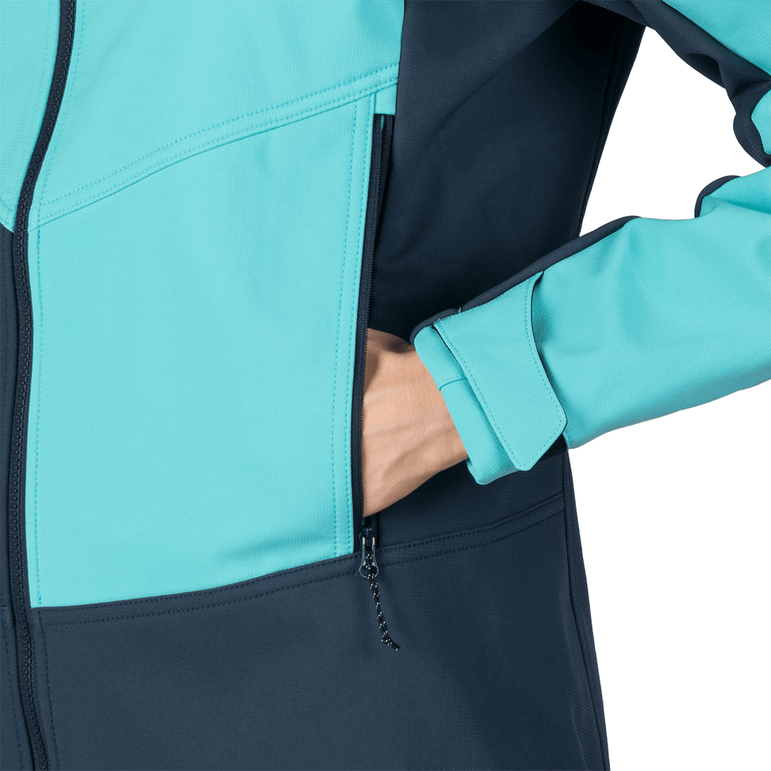 BU-6330OR women's outdoor hoody softshell jacket 3L CHANDRA