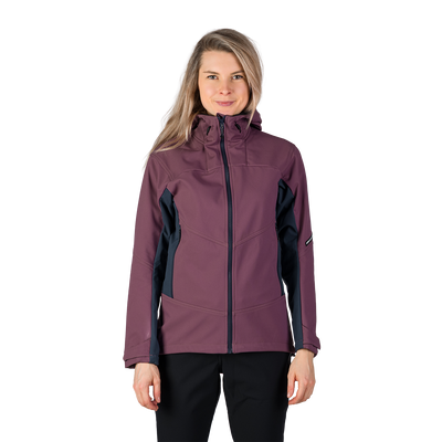 BU-6330OR women's outdoor hoody softshell jacket 3L CHANDRA