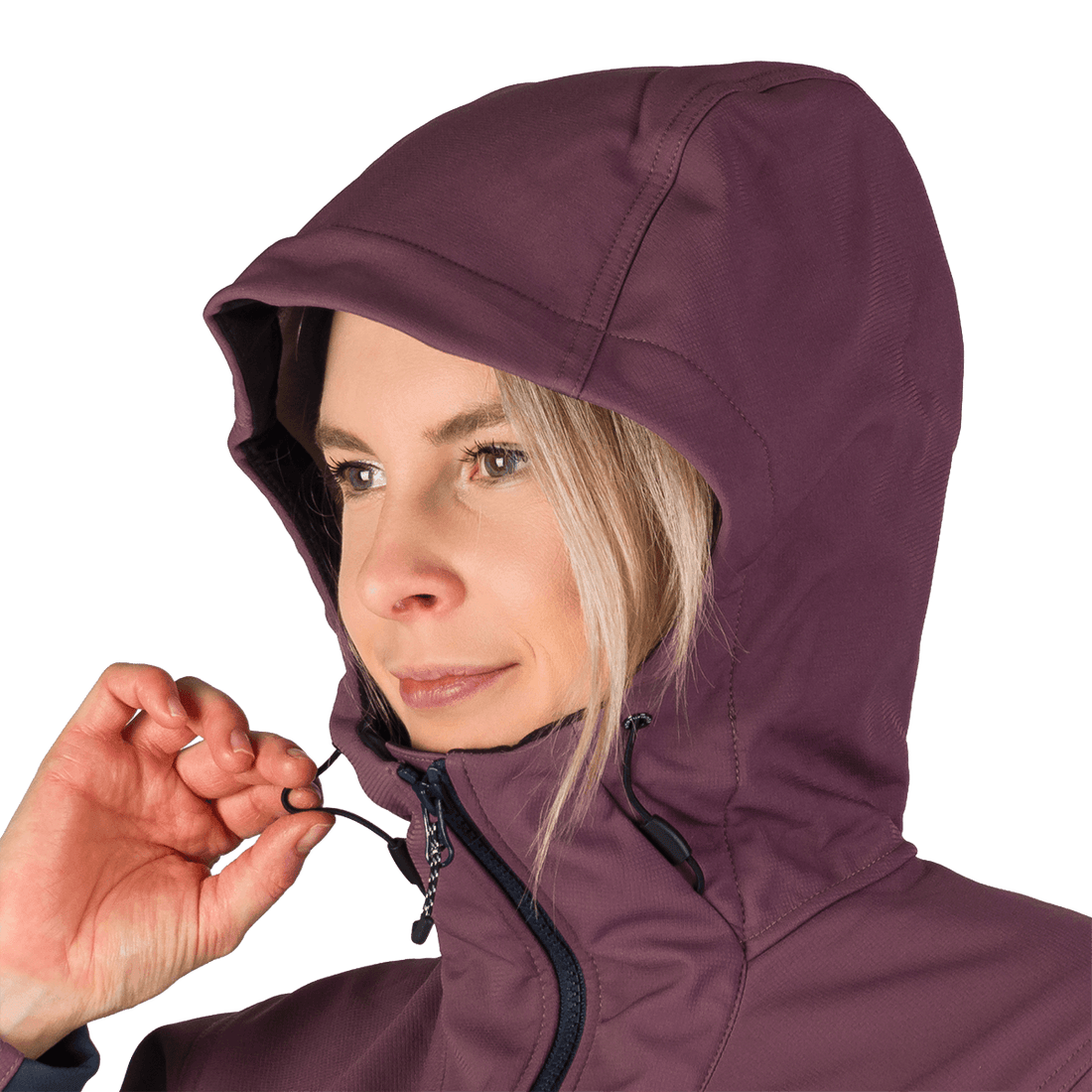 BU-6330OR women's outdoor hoody softshell jacket 3L CHANDRA