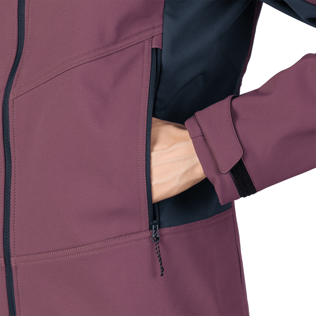 BU-6330OR women's outdoor hoody softshell jacket 3L CHANDRA