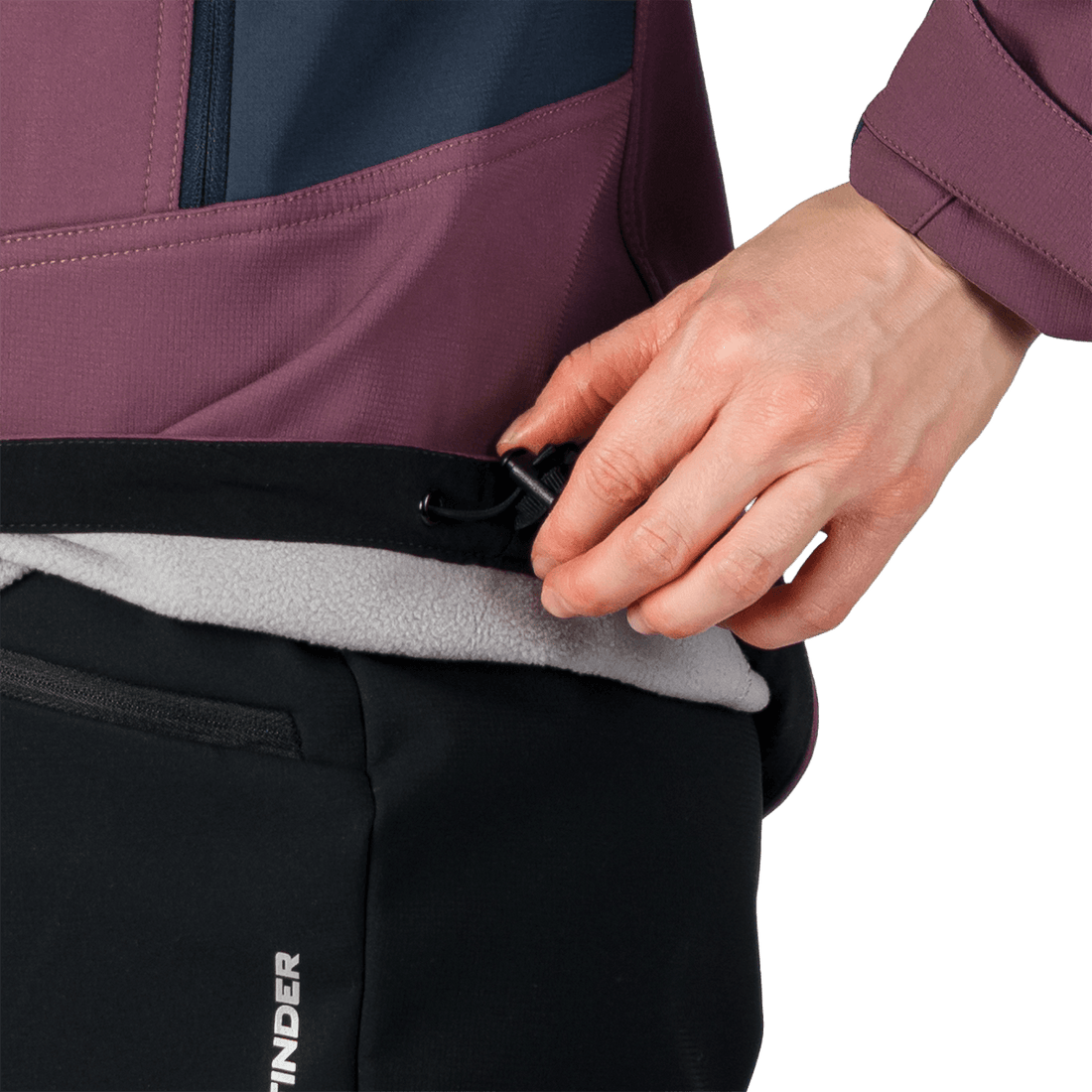 BU-6330OR women's outdoor hoody softshell jacket 3L CHANDRA