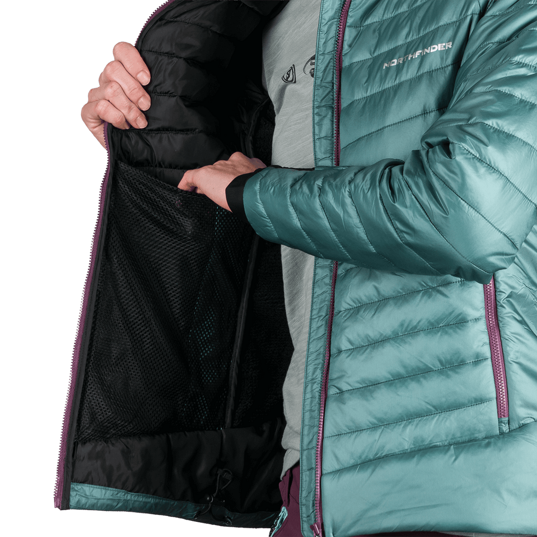 BU-6331OR women's outdoor light insulated jacket CORI