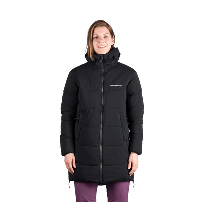 BU-6334OR women's outdoor insulated 2L long jacket RHIANNON