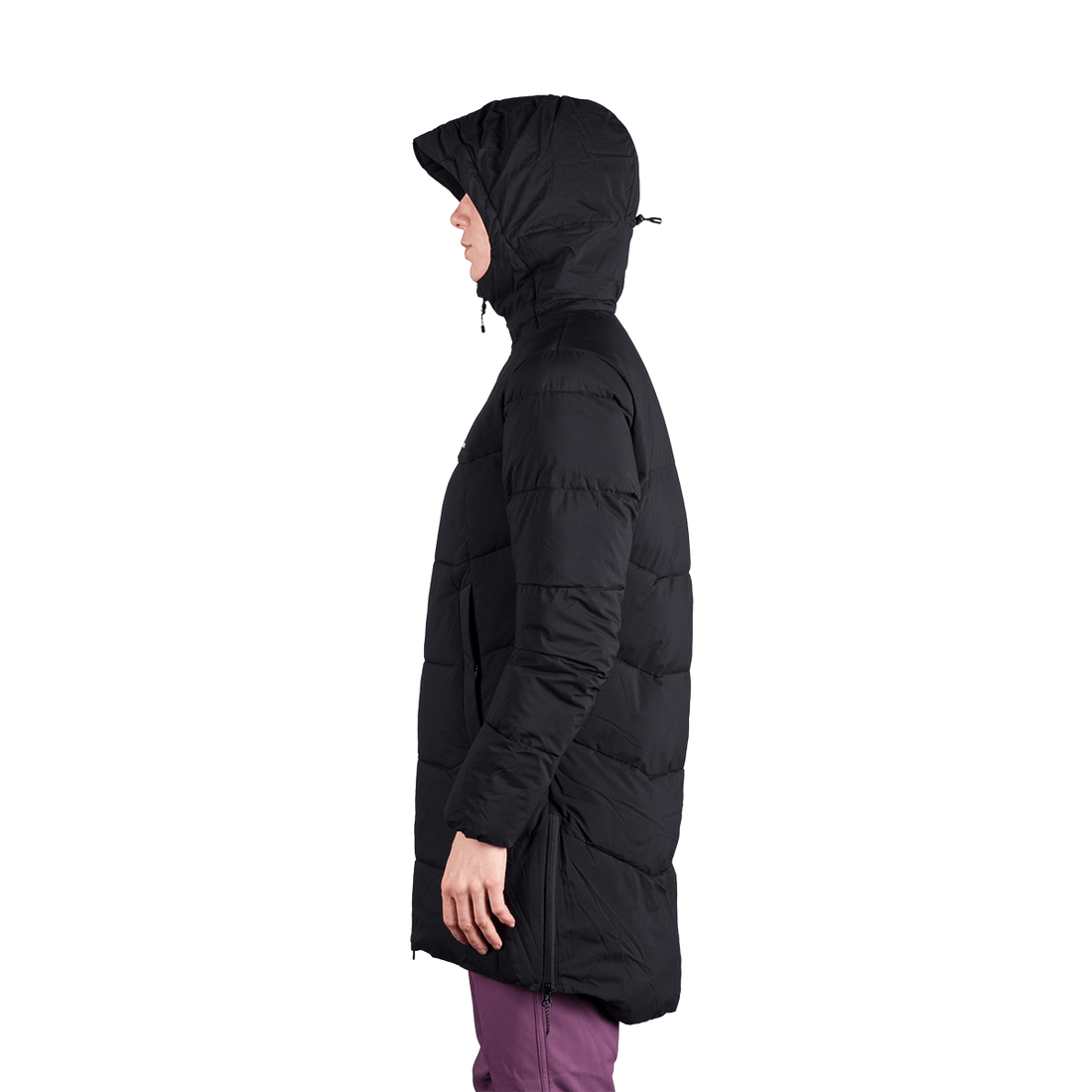 BU-6334OR women's outdoor insulated 2L long jacket RHIANNON