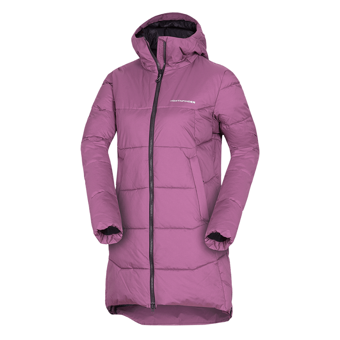 BU-6334OR women's outdoor insulated 2L long jacket RHIANNON