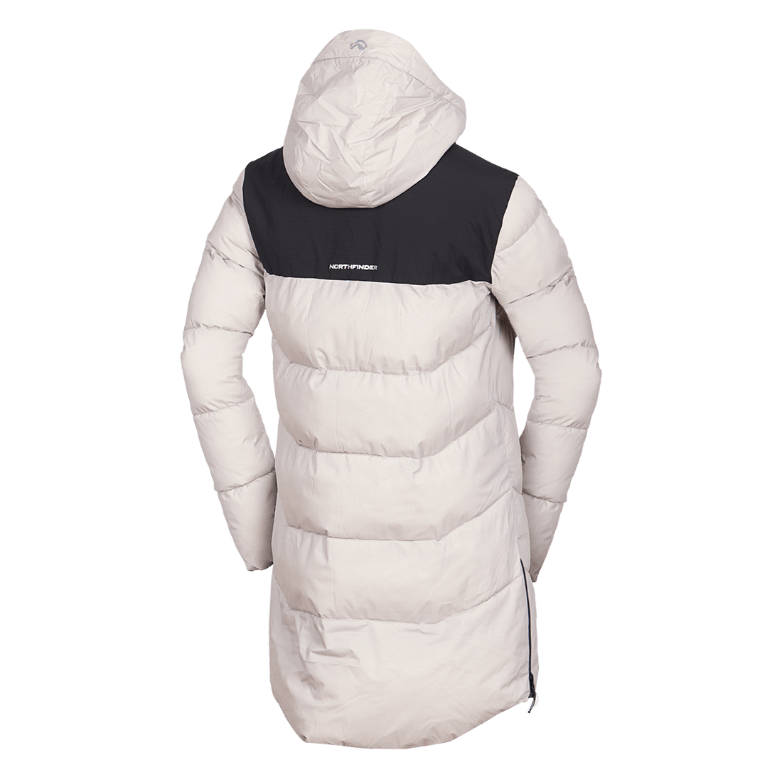 BU-6334OR women's outdoor insulated 2L long jacket RHIANNON