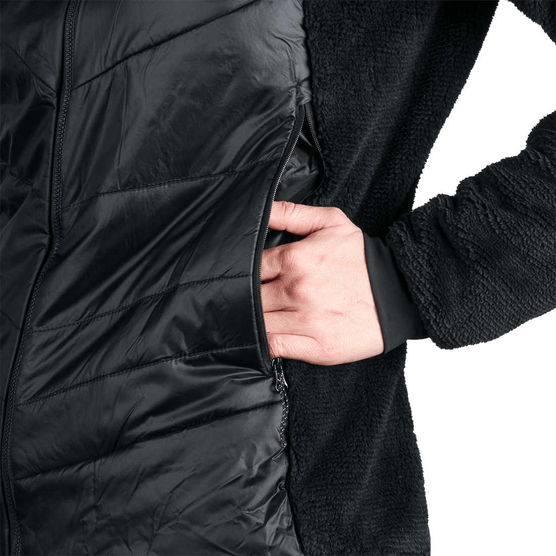 BU-6336OR women's hybrid outdoor jacket TAMMI