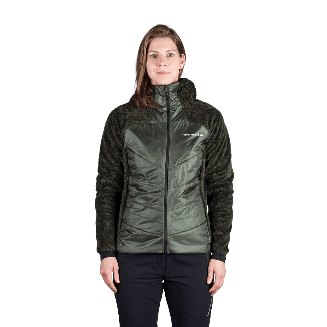 BU-6336OR women's hybrid outdoor jacket TAMMI