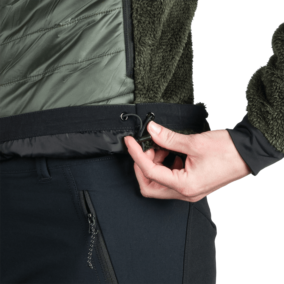 BU-6336OR women's hybrid outdoor jacket TAMMI