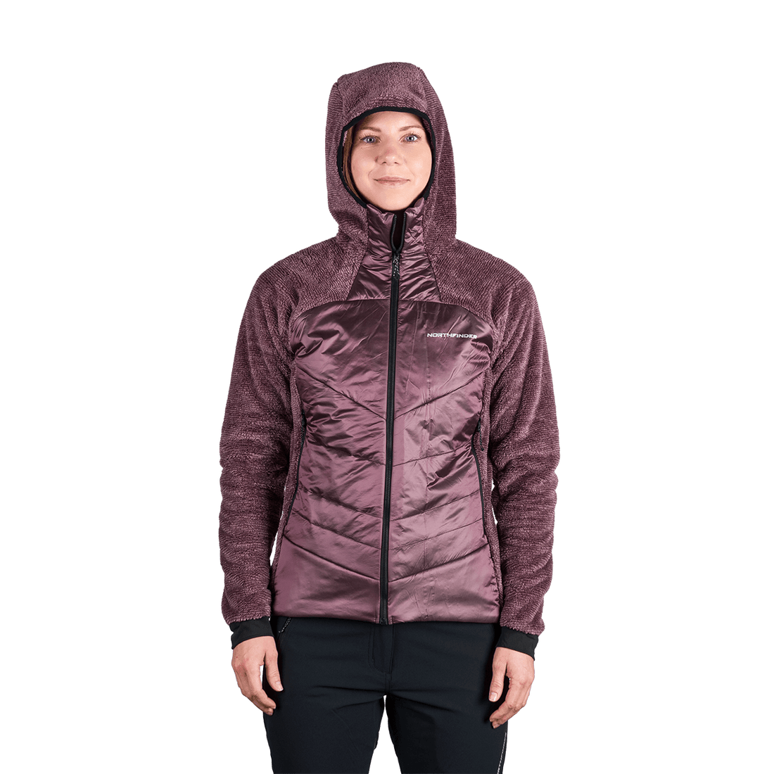 BU-6336OR women's hybrid outdoor jacket TAMMI