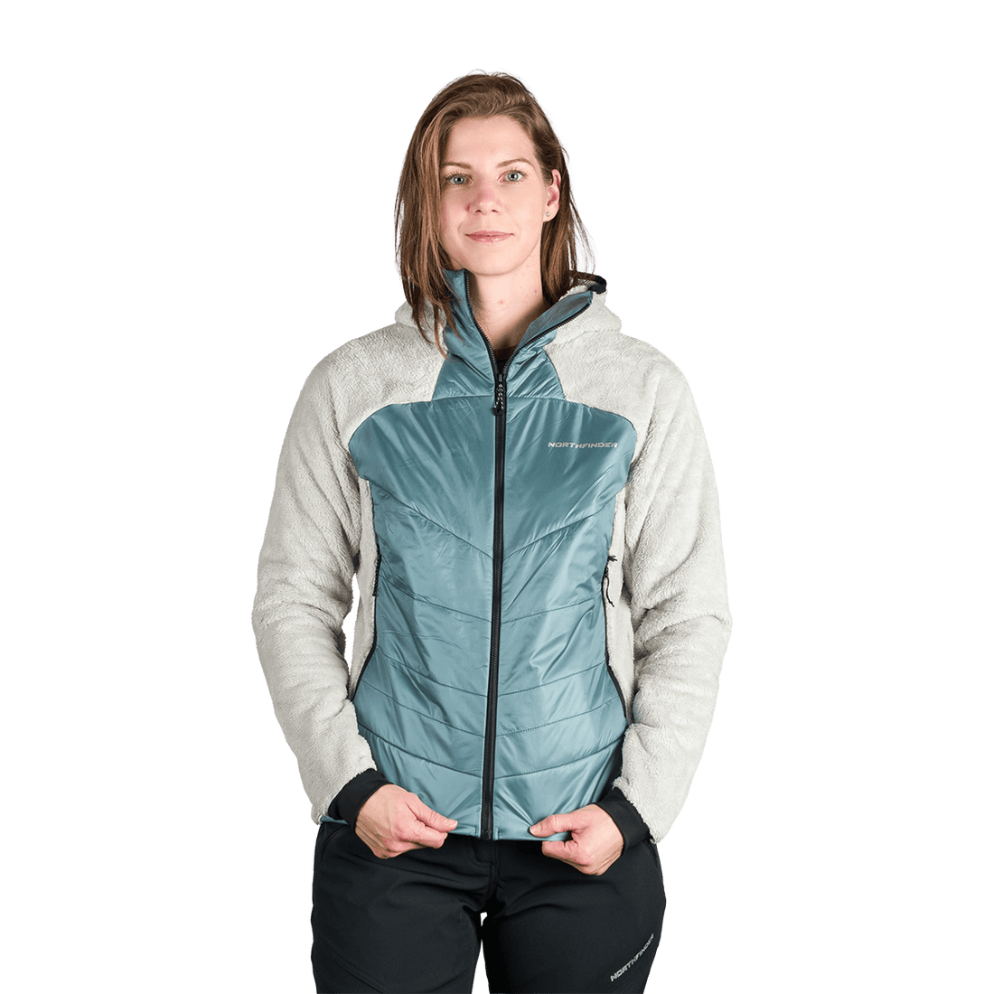 BU-6336OR women's hybrid outdoor jacket TAMMI