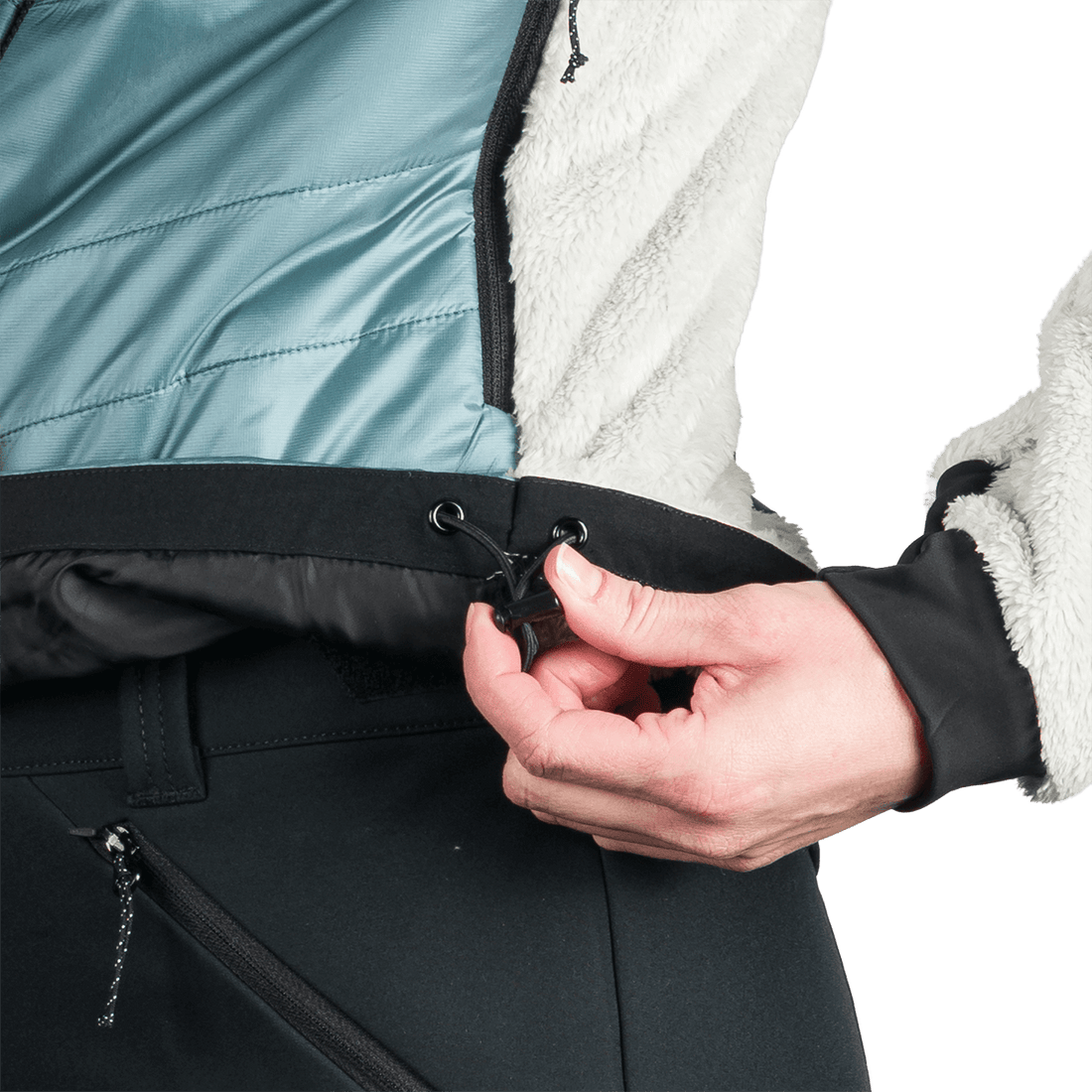 BU-6336OR women's hybrid outdoor jacket TAMMI